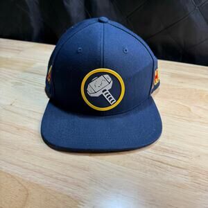Marvel Hat Cap Snap Back Thor Hammer Patch Comic Graphic Mens Lids Exclusive